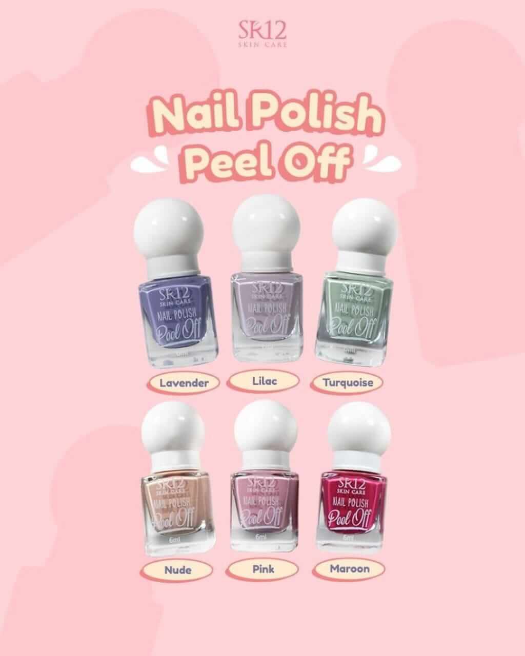 Nail polish peel off
